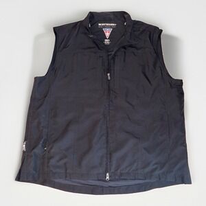 SCOTTeVEST Men's RFID Travel Vest TEC Black Size: XXL Full Zip, Zip Pockets